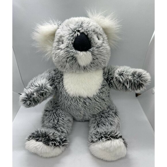 BABW Build A Bear 15" Koala Bear Soft Gray White Plush Realistic Stuffed Animal - Picture 2 of 6
